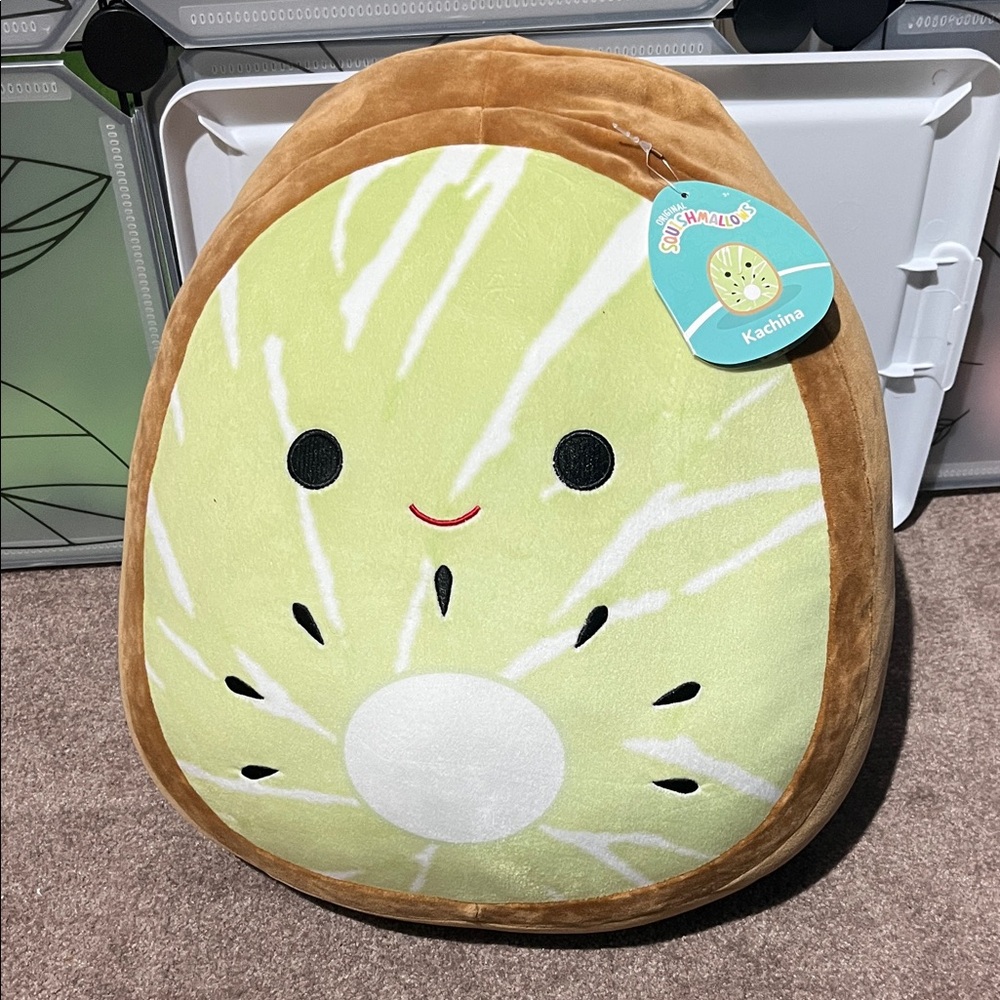 Cute squishmallow Kiwi Plush